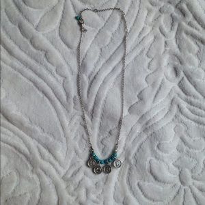 Hope/love flip necklace